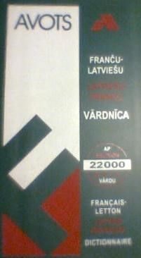 Franču-latviešu, latviešu-franču vārdnīca