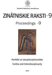 Zinātniskie raksti 9. Karitāte un starpdisciplinaritāte