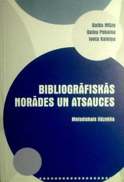 Bibliogrāfiskās norādes un atsauces