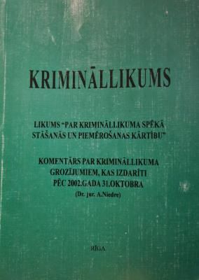Krimināllikums