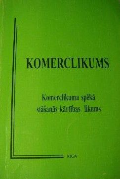 Komerclikums.