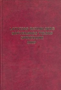 Latvijas Republikas Satversmes tiesas spriedumi 2009