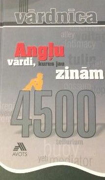 Angļu vārdi, kurus jau zinām