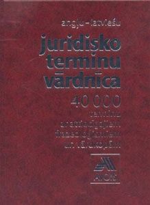 Angļu-latviešu juridisko terminu vārdnīca