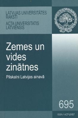 Zemes un vides zinātnes pilskalni Latvijas ainavā