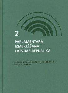 Parlamentārā izmeklēšana Latvijas Republikā