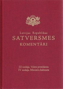 Latvijas Republikas Satversmes komentāri