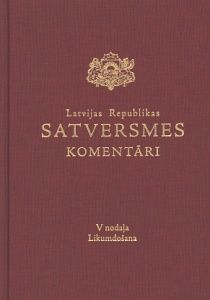 Latvijas Republikas Satversmes komentāri