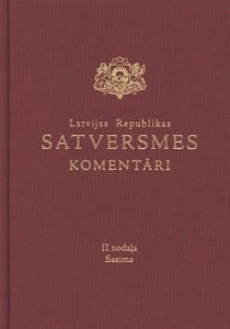 Latvijas Republikas Satversmes komentāri
