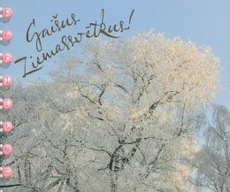 Gaišus Ziemassvētkus!