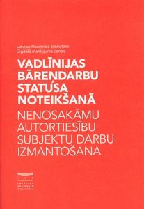 Vadlīnijas bāreņdarbu statusa noteikšanā