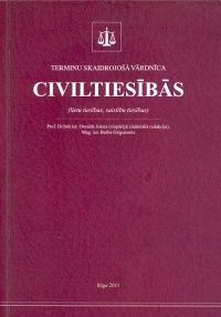 Terminu skaidrojošā vārdnīca civiltiesībās
