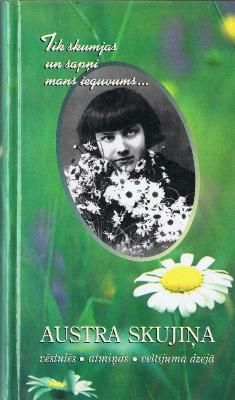 Austra Skujiņa vēstulēs, atmiņās, veltījuma dzejā