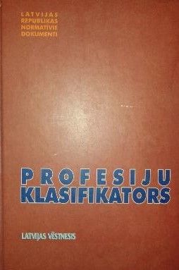 Profesiju klasifikators