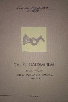 Cauri gadsimtiem