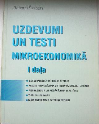 Uzdevumi un testi mikroekonomikā 2