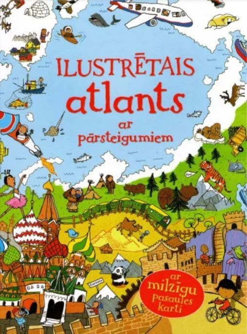 Ilustrētais atlants ar pārsteigumiem