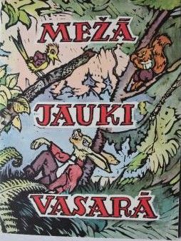 Mežā jauki vasarā