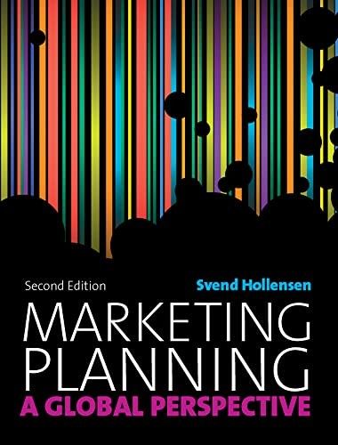 Marketing Planning: A Global Perspective