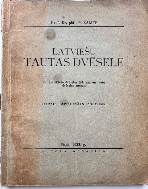 Latviešu tautas dvēsele