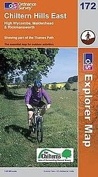 Chiltern Hills East : High Wycombe, Maidenhead & Rickmansworth : showing part of the Thames Path : the essential map for outdoor activities