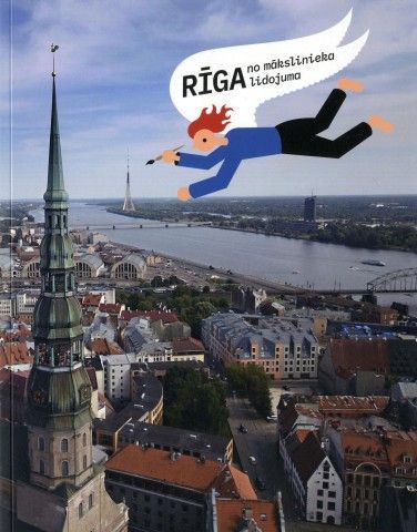 Rīga no mākslinieka lidojuma