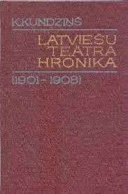 Latviešu teātra hronika 1901-1908