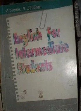 English for intermediate students
