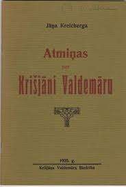 Atmiņas par Krišjāni Valdemāru