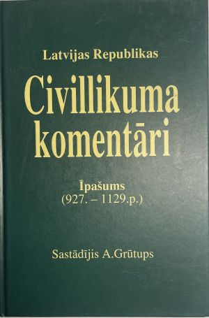 Civillikuma komentāri- Īpašums (927.-1129p.)