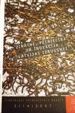 Zinātne, pētniecība un inovācija Latvijas izaugsmei