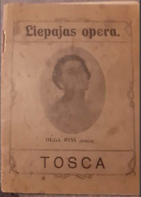 	Liepājas opera TOSCA anotācija