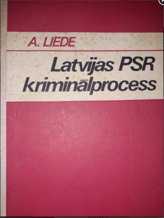 Latvijas PSR Kriminālprocess