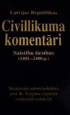 Civillikuma komentāri: Saistību tiesības mīkstos vākos