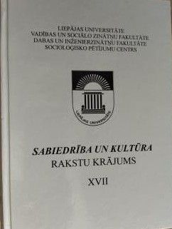 Sabiedrība un kultūra. Rakstu krājums XVII