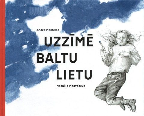 Uzzīmē baltu lietu