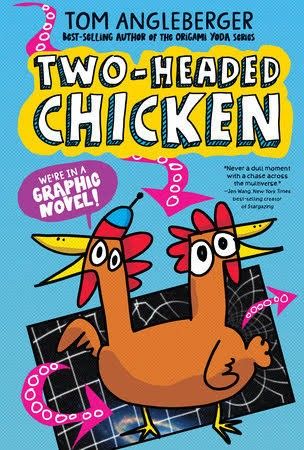 Two-handed chicken. Comics