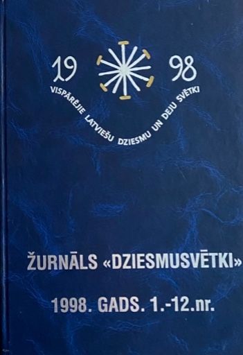 Žurnāls Dziesmusvētki 1.-12. 1998.gads