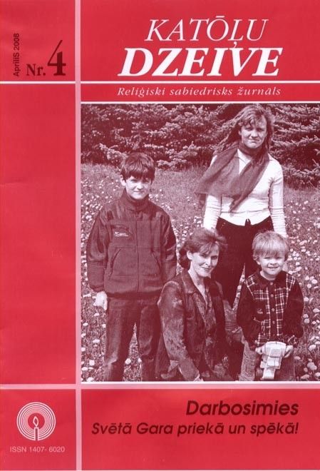 Katōļu Dzeive 2008 Nr. 4