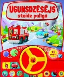Ugunsdzēsējs steidz palīgā