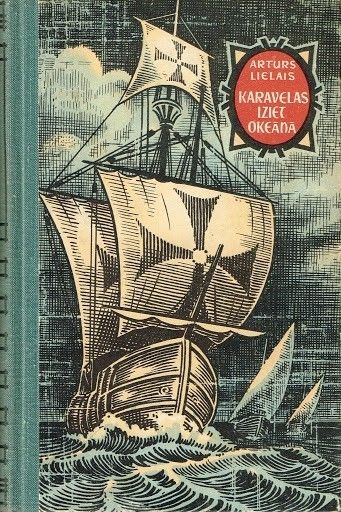 Karavelas iziet okeānā
