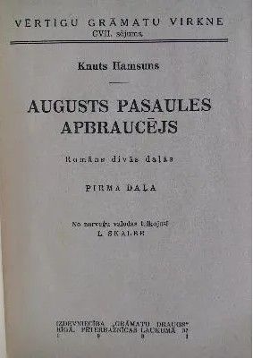 Augusts pasaules apbraucējs