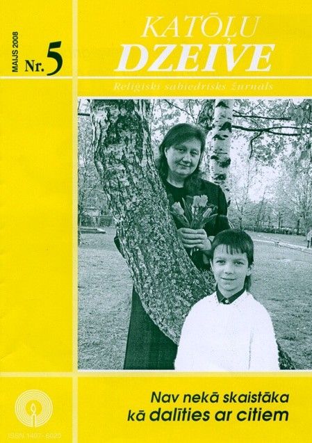 Katōļu Dzeive 2008 Nr. 5