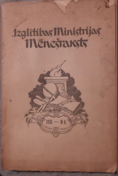 Izglītības Ministrijas mēnešraksts 6/1920
