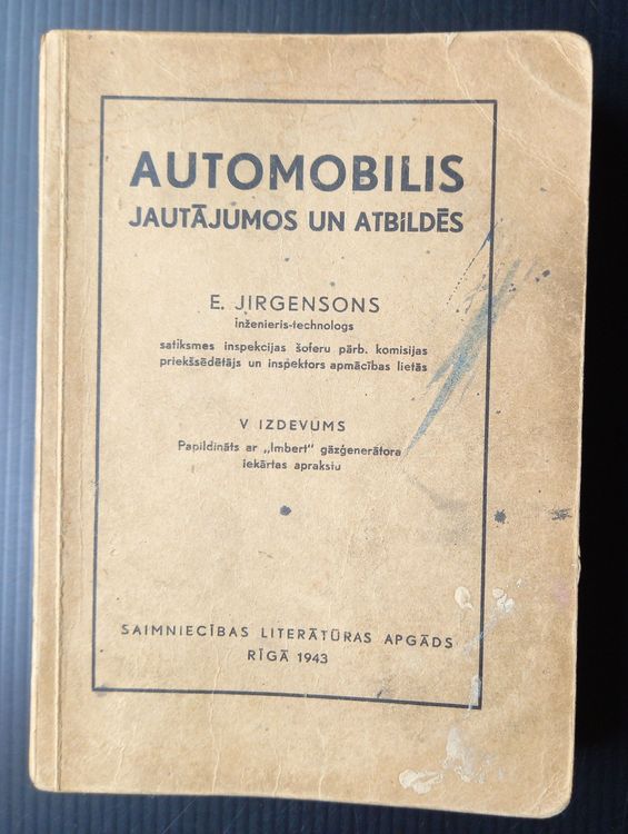 Automobilis jautājumos un atbildēs