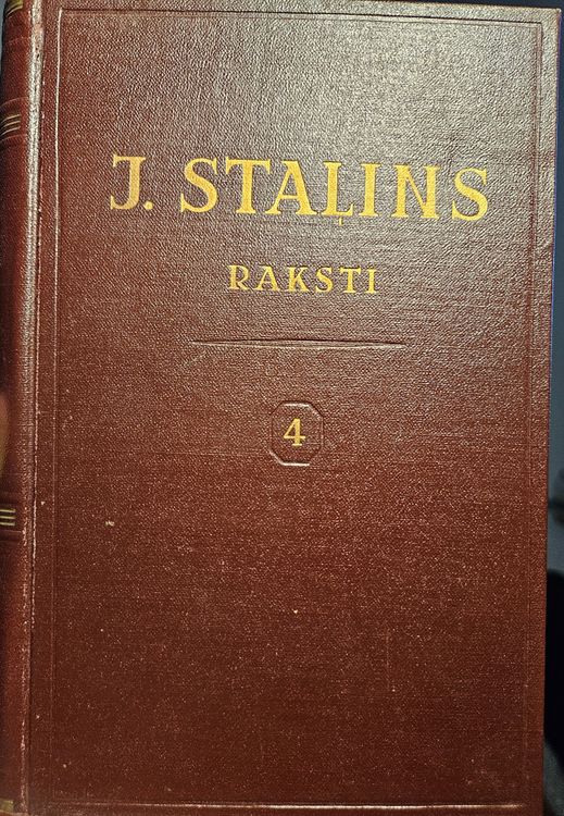 J.Staļina RAKSTI, 4.sējums, novembris 1917-1920