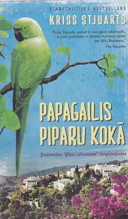 Papagailis piparu kokā