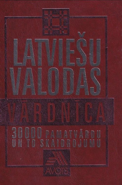 Latviešu valodas vārdnīca