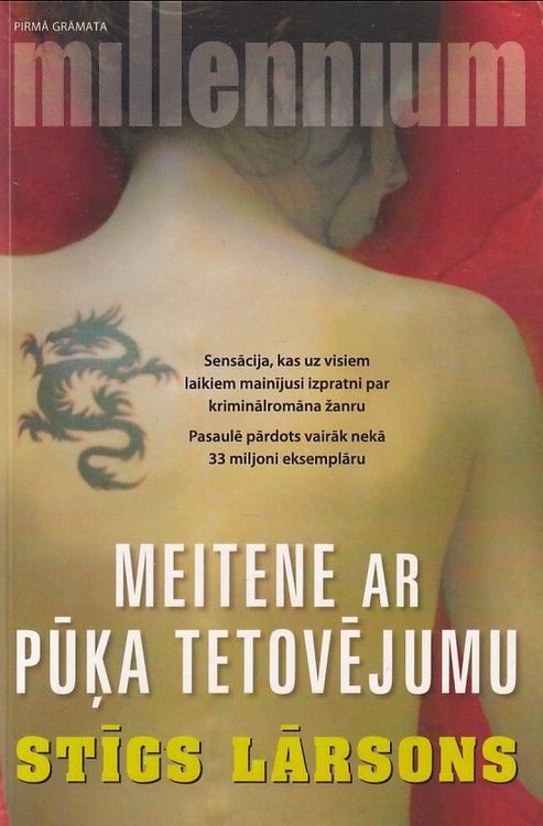 Meitene ar pūķa tetovējumu. Millenium I