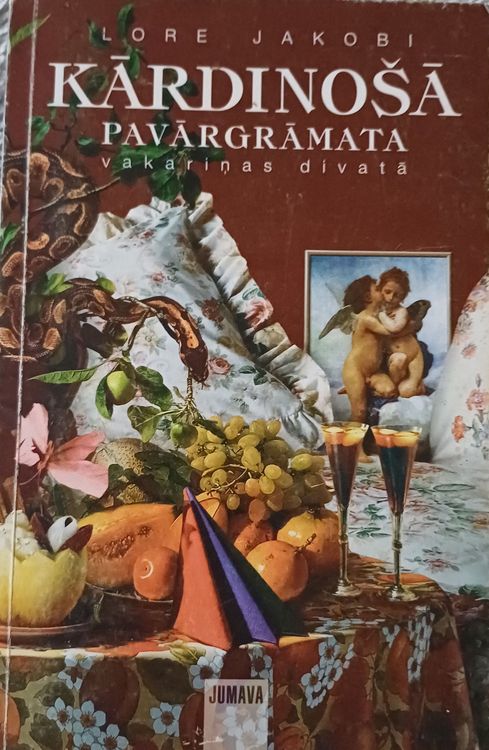 Kārdinošā pavārgrāmata vakariņas divatā